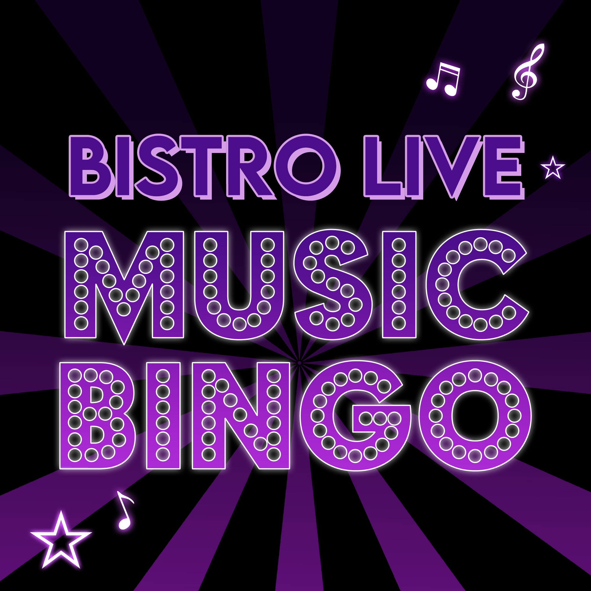 Bistro Live Music Bingo