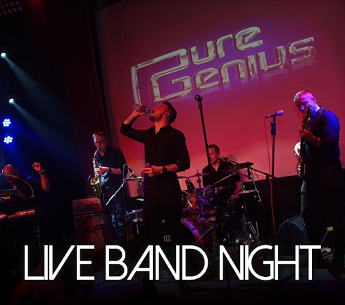 Christmas Live Band Night with  Pure Genius!